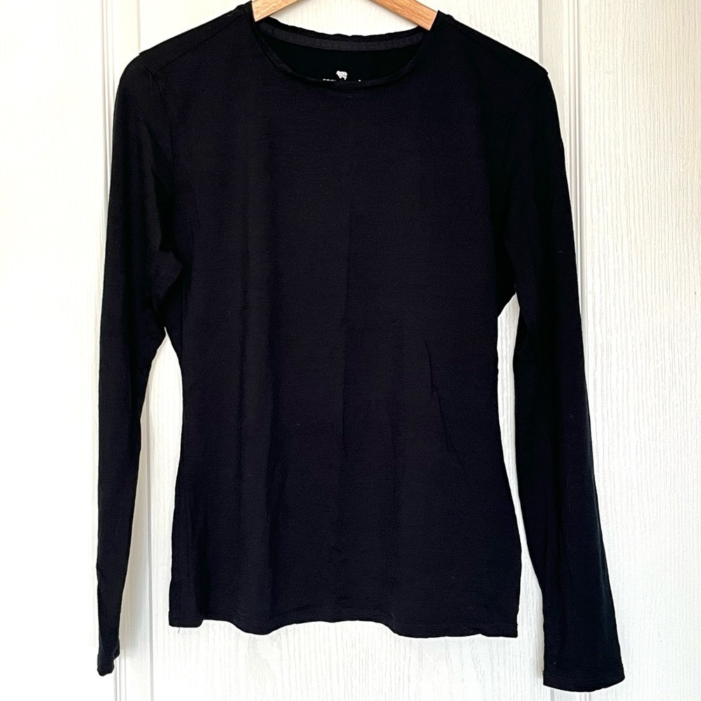 SEG’MENTS 100% Merino Wool Long Sleeve Shirt Sz L Gorpcore Hiking Thermal